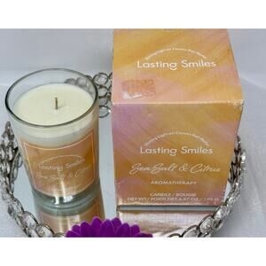 Lasting Smiles Sea Salt & Citrus Aromatherapy Candle 6.87 oz